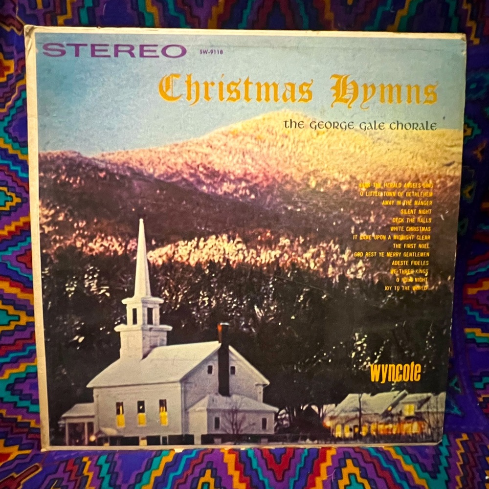 🎄 Christmas Hymns 💎 The George Gale Chorale ✨ Vintage Vinyl ❄️Rare Collectible